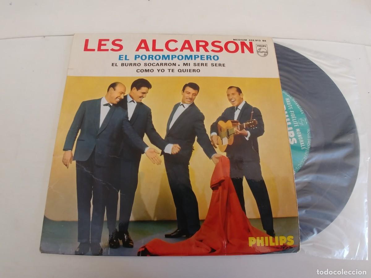 Discos de vinilo: LES ALCARSON-EP EL POROMPOMPERO +3-FRANCES - Foto 1