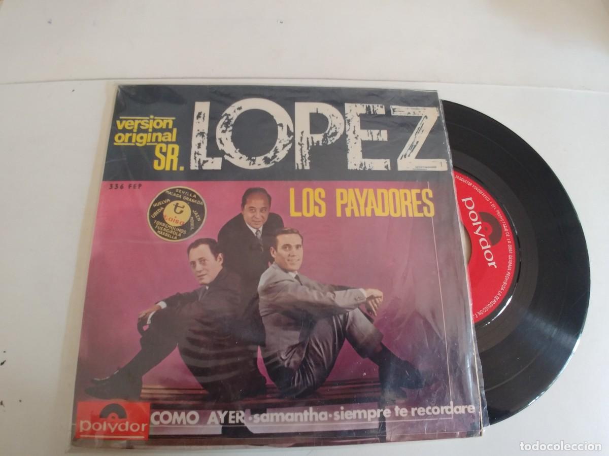 Discos de vinilo: LOS PAYADORES-EP SR. LOPEZ +3 - Foto 1