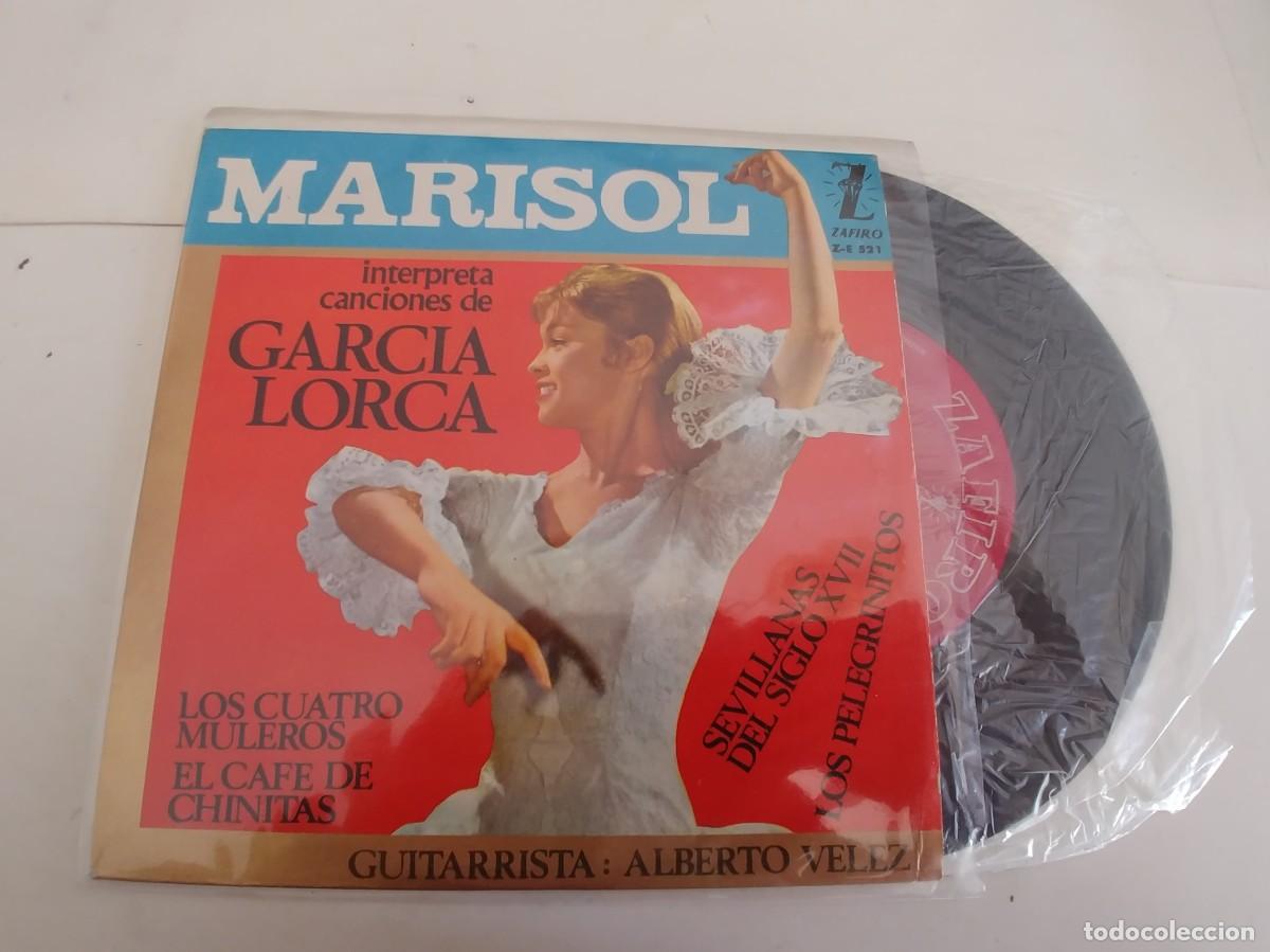 Discos de vinilo: MARISOL-EP LOS CUATRO MULEROS +3-BUEN ESTADO - Foto 1