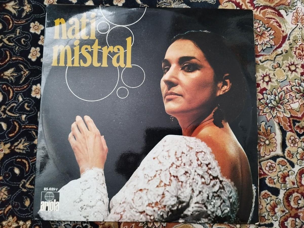 Discos de vinilo: Nati Mistral Lp Canciones - Foto 1