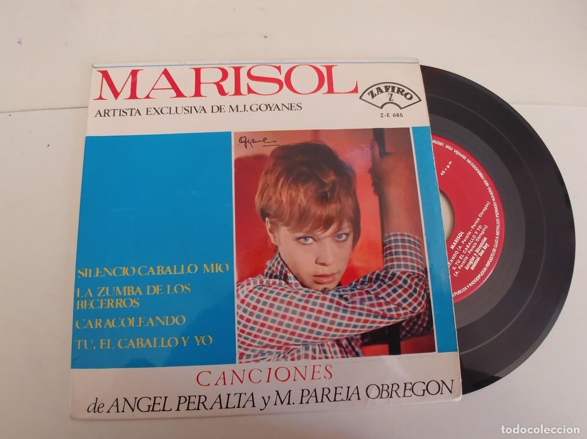 Discos de vinilo: MARISOL-EP SILENCIO CABALLO MIO +3-NUEVO - Foto 1