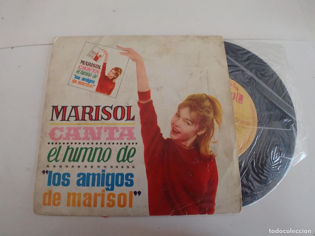 Discos de vinilo: MARISOL-SINGLE EL HIMNO DE LOS AMIGOS DE MARISOL - Foto 1