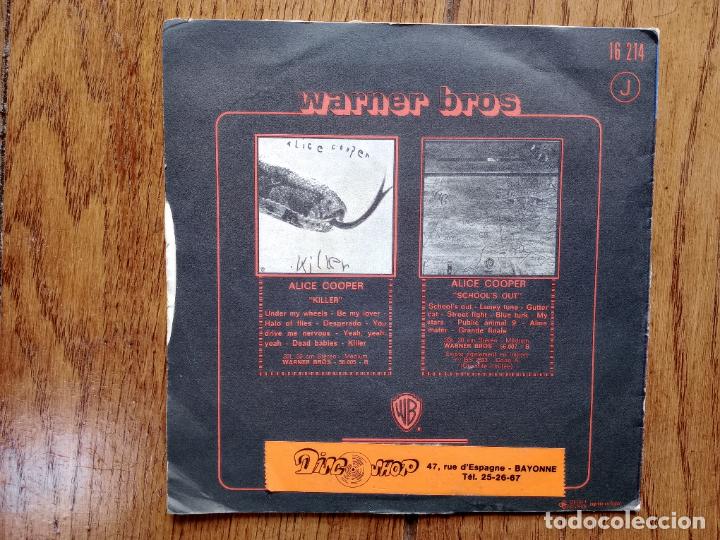 Discos de vinilo: Alice Cooper - elected! + lunes tune - Foto 3