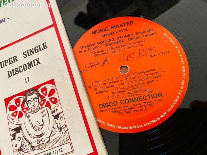 Discos de vinilo: DISCO CONNECTION (ROLLING STONES DISCO MIX) MAXI (B-44) - Foto 2