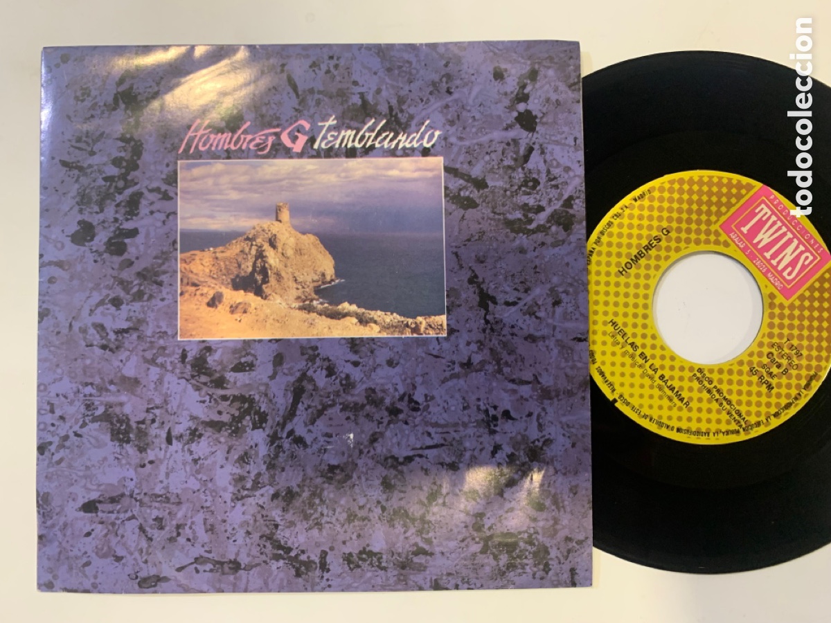 Discos de vinilo: Single ep hombres g temblando - Foto 1