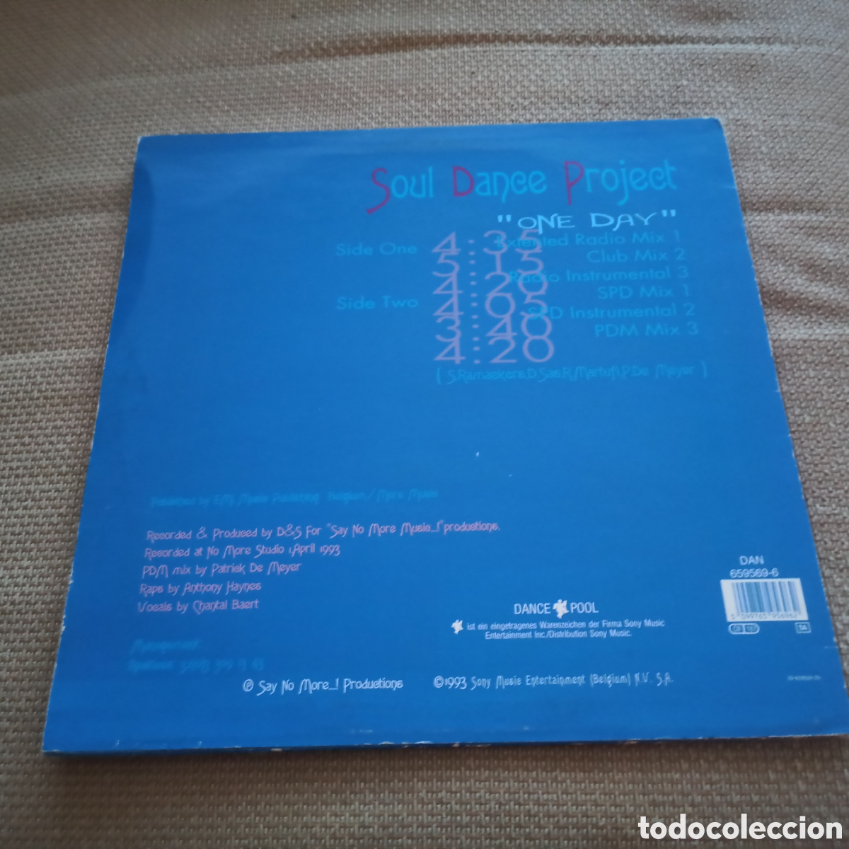 Discos de vinilo: Soul Dance Project - One Day (12&rdquo;) - Foto 2