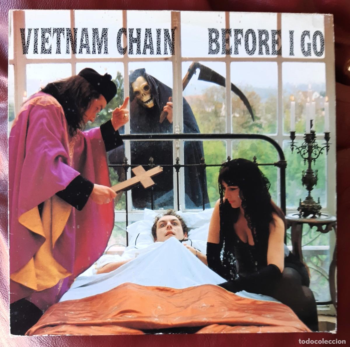 Discos de vinilo: VIETNAM CHAIN - BEFORE I GO 12&rdquo; EP. - Foto 1