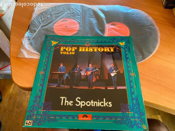 Discos de vinilo: THE SPOTNICKS (POP HISTORY vol 10) 2 x LP ESPA&Ntilde;A 1971 (B-44)