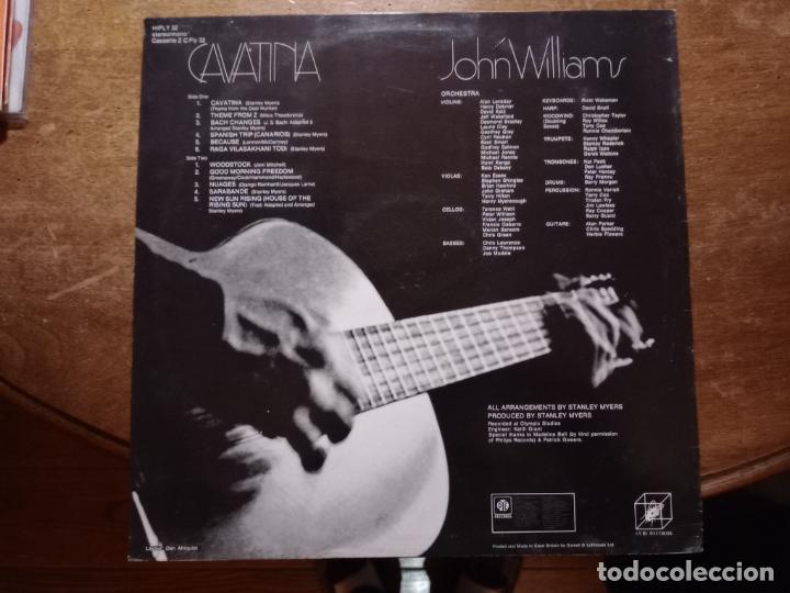 Discos de vinilo: John Williams - cavatina - Foto 2