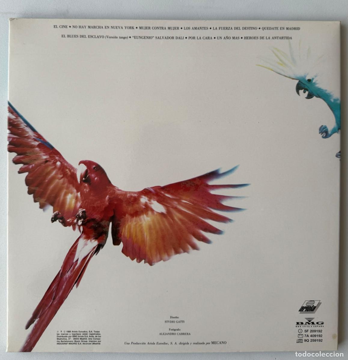Discos de vinilo: MECANO. DESCANSO DOMINICAL. ARIOLA, 1988. - Foto 3