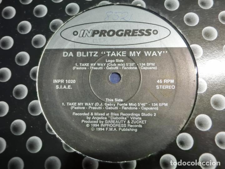 Discos de vinilo: Da Blitz &ndash; Take My Way - Foto 2