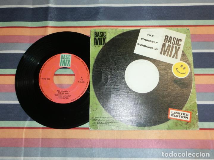 Discos de vinilo: Fax yourself - sunshine 89 - Foto 2