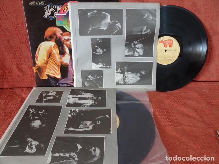Discos de vinilo: LP -BEE GEES -HERE AT LAST BEE GEES LIVE - Foto 4