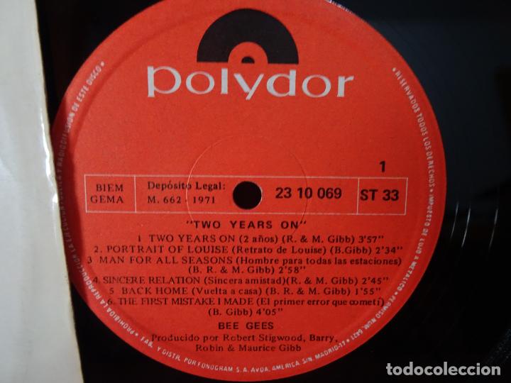 Discos de vinilo: LP -BEE GEES -2 YEARS ON - Foto 3