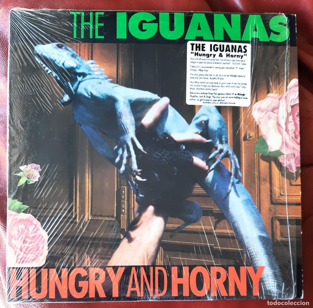 Discos de vinil: THE IGUANAS - HUNGRY AND HORNY LP