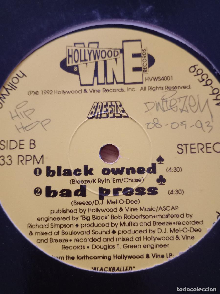Discos de vinilo: BREEZE IT AIN&acute;T FUNKY NO MO / MAXI 12 - Foto 4