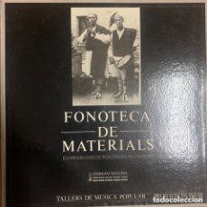 Dischi in vinile: CAJA 6 X LP FONOTECA DE MATERIALS TALLERES DE MÚSICA POPULAR VALENCIANA VOLÚMENES 14 A 19