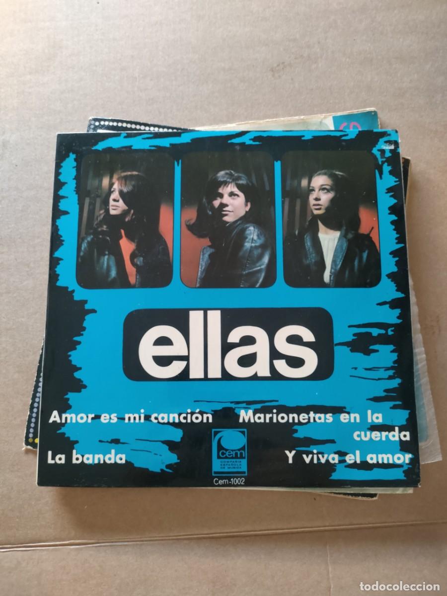 Discos de vinilo: ELLAS - AMOR ES MI CANCION - Foto 1