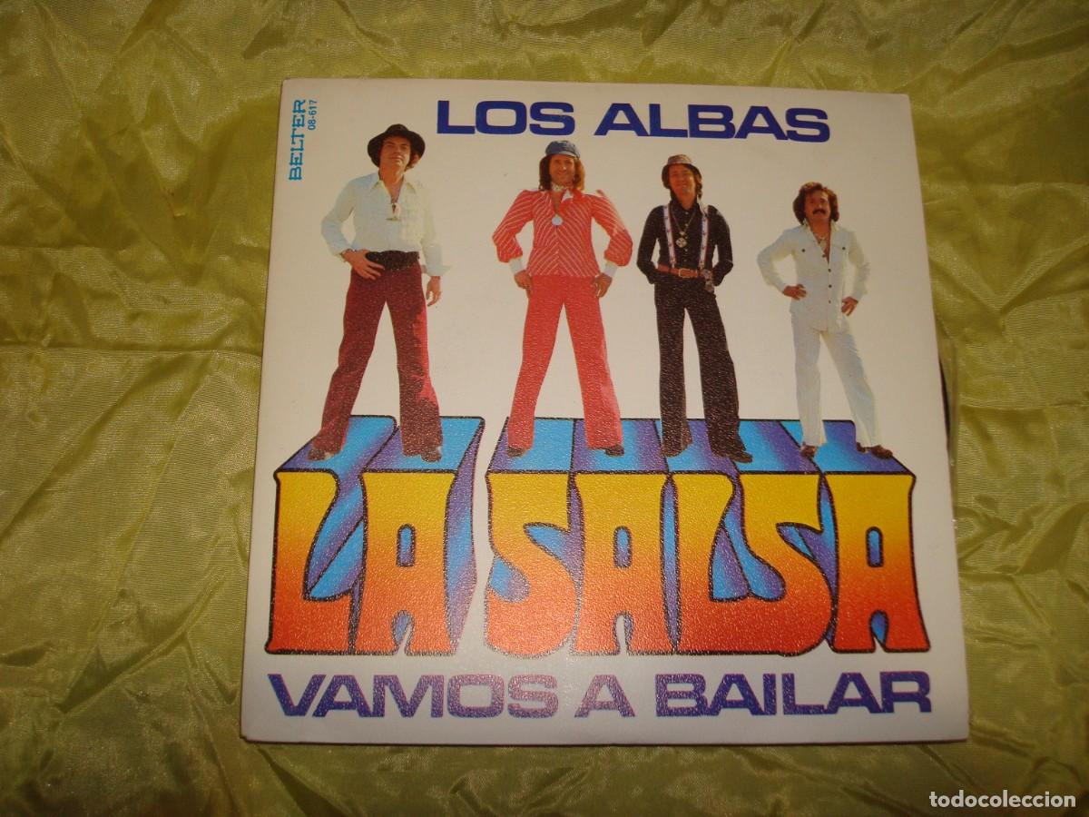 Discos de vinilo: LOS ALBAS. LA SALSA / VAMOS A BAILAR. BELTER, 1976. IMPECABLE - Foto 1