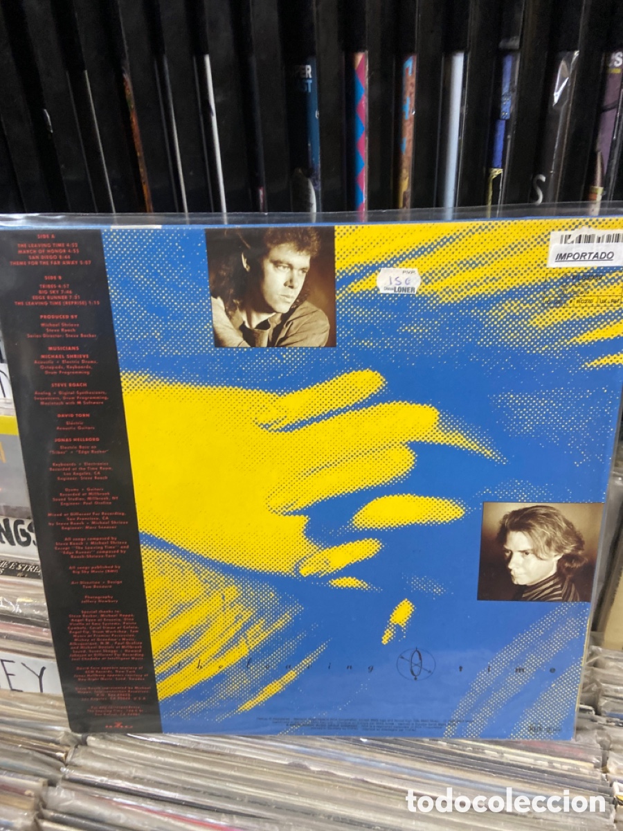 Discos de vinilo: Michael shrieve steve roach the leaving time - Foto 2