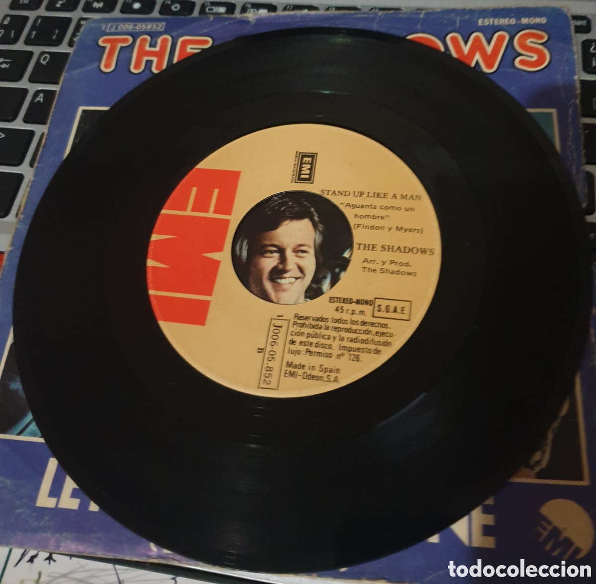 Discos de vinilo: THE SHADOWS - LET ME BE THE ONE - Foto 2