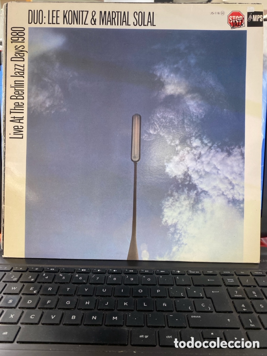 Discos de vinilo: LEE KONITZ AND MARTIAL SOLAL - LIVE AT THE BERLIN JAZZ DAYS 1980 LP SPAIN