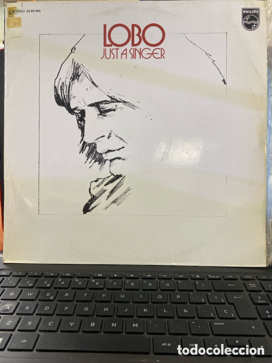 Discos de vinilo: LOBO - JUST A SINGER LP SPAIN 1974 - Foto 1
