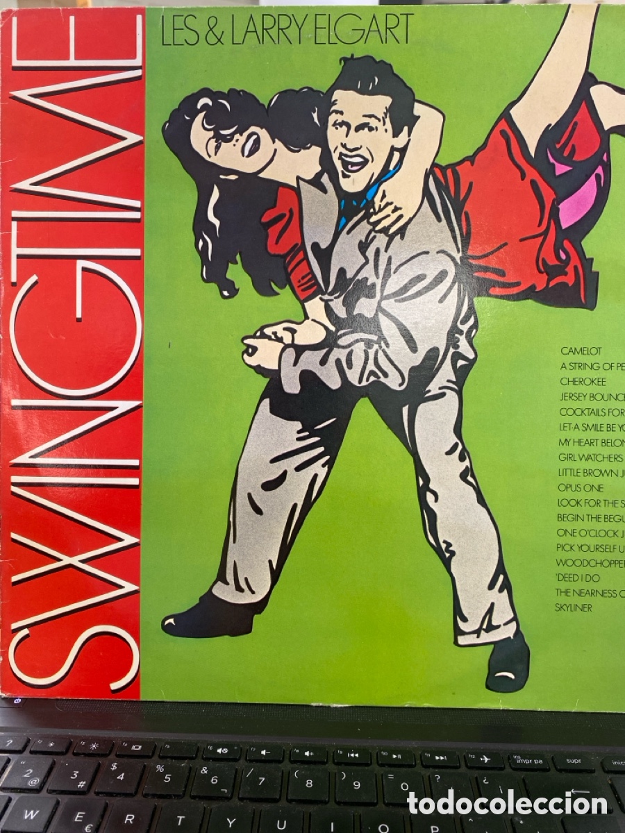 Discos de vinilo: LES AND LARRY ELGART - SWINGTIME LP SPAIN 1982 - Foto 1