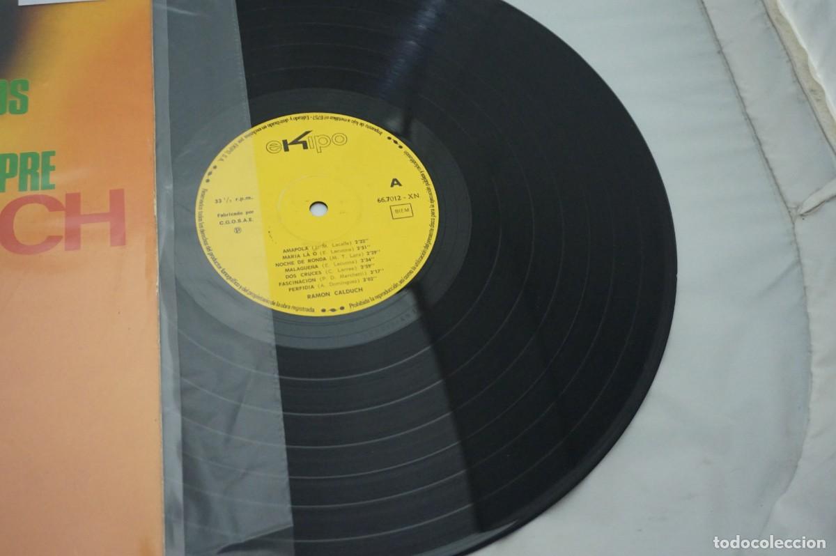 Discos de vinilo: LP - RAMON CLADUCH - EXITOS DE SIEMPRE - EL DISCO ESTA EN ESTADO EXCELENTE - Foto 2