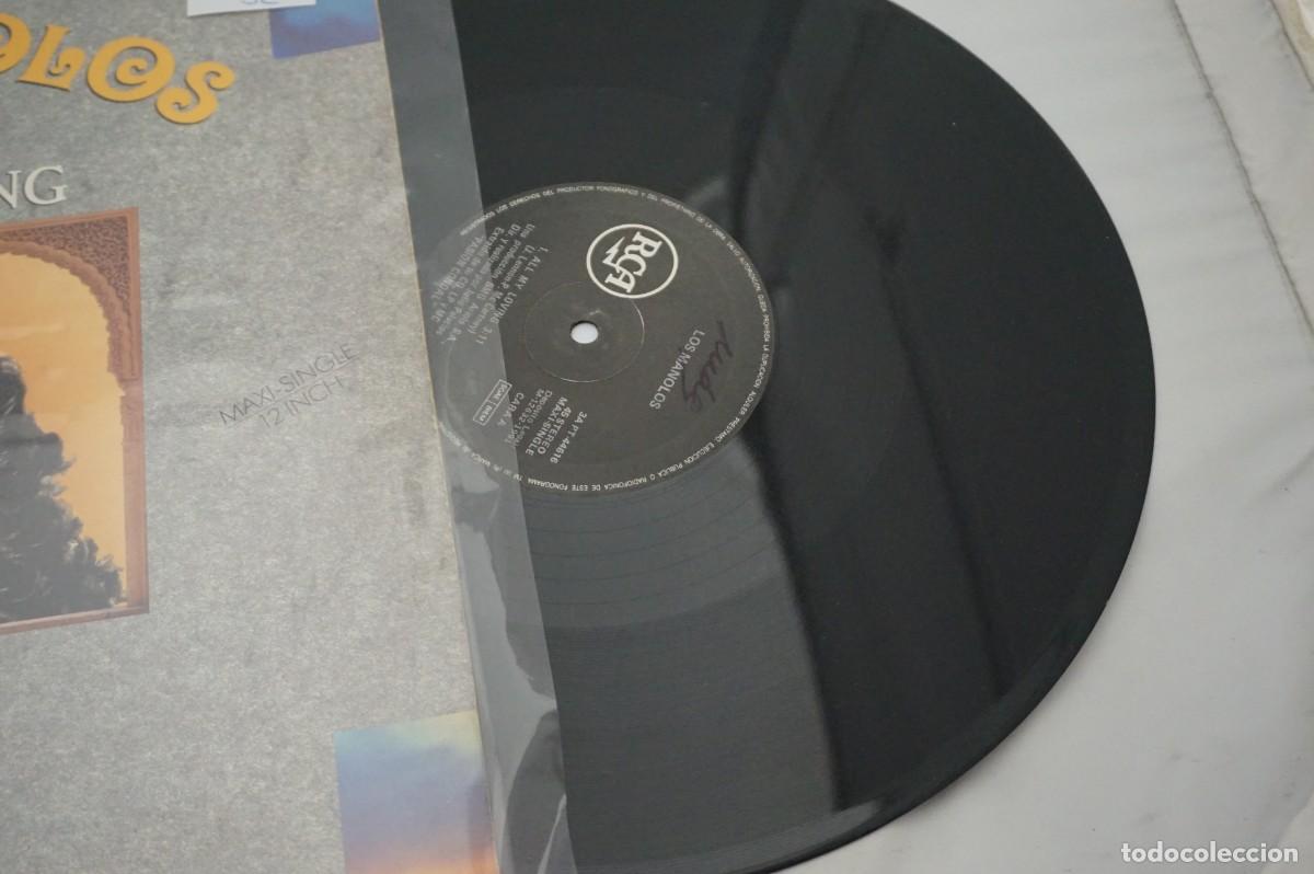 Discos de vinilo: LP - LOS MANOLOS - ALL MY LOVING - Foto 2