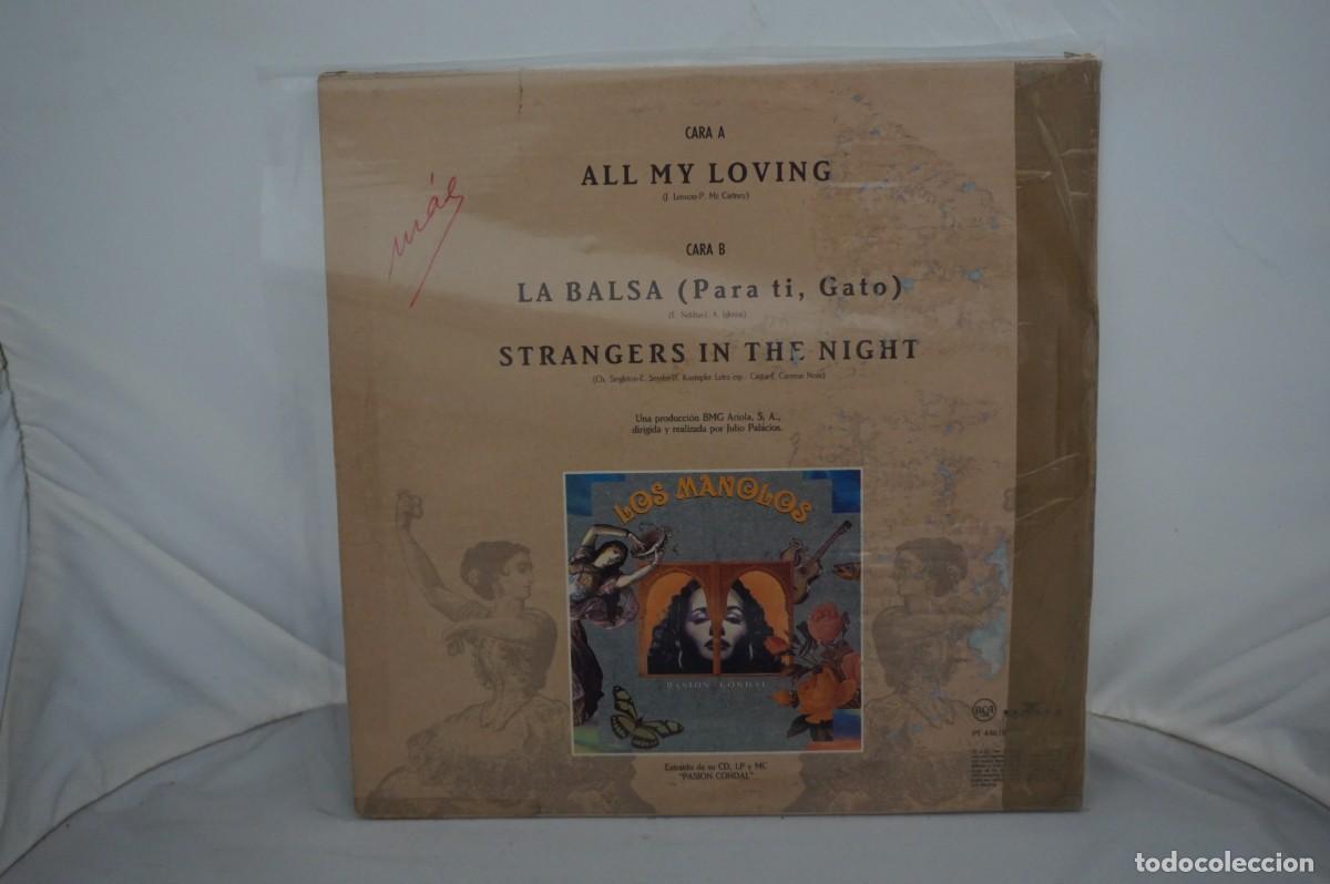 Discos de vinilo: LP - LOS MANOLOS - ALL MY LOVING - Foto 3