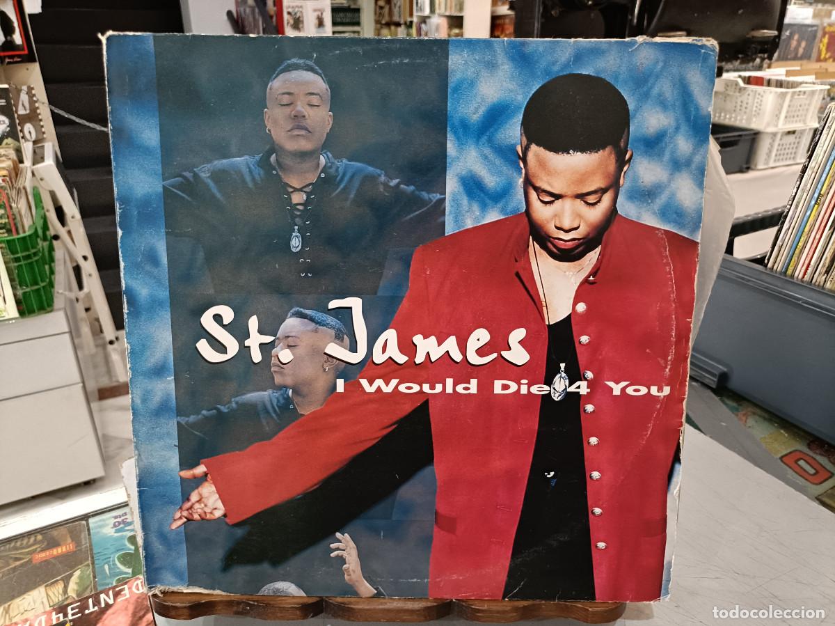 Discos de vinilo: St. James - I would die 4 you - Maxi SIngle 1995 - Foto 1