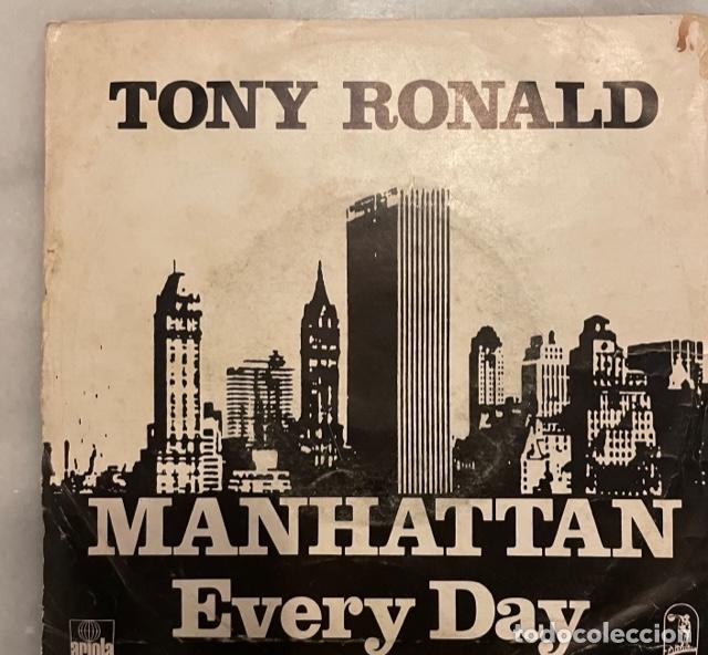 Discos de vinilo: TONY RONALD SINGLE - Foto 1
