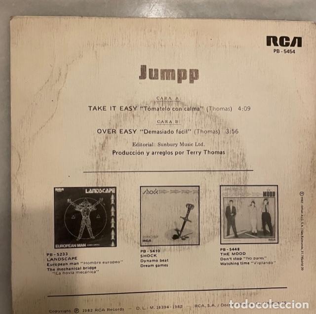 Discos de vinilo: JUMPP SINGLE. TAKE IT EASY. SINGLE - Foto 2