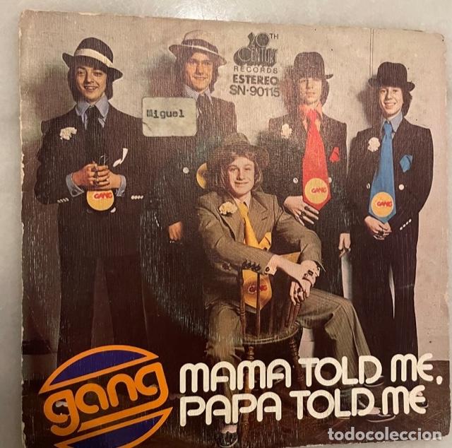 Discos de vinilo: GANG. SINGLE - Foto 1