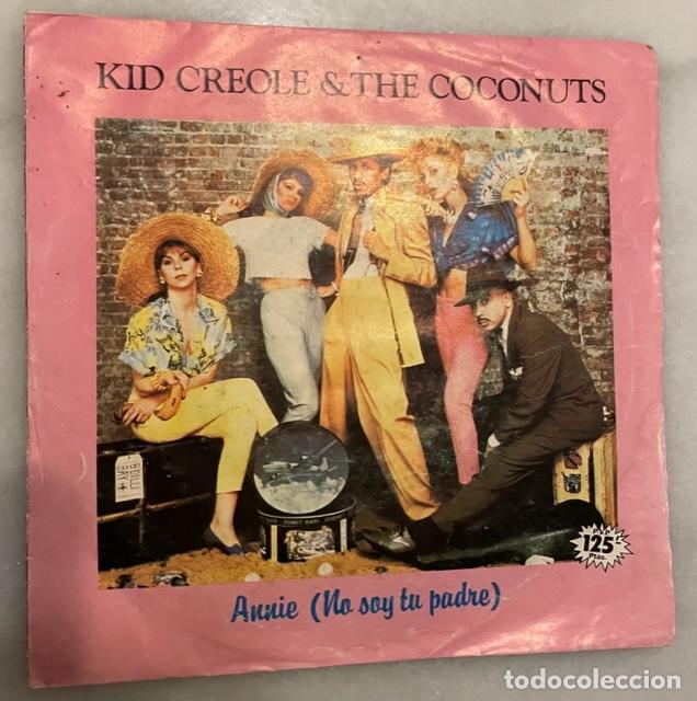 Discos de vinilo: KID CREOLE & THE COCONUTS. ANNIE. SINGLE - Foto 1