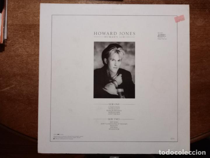 Discos de vinilo: Howard Jones - humans lib - Foto 2