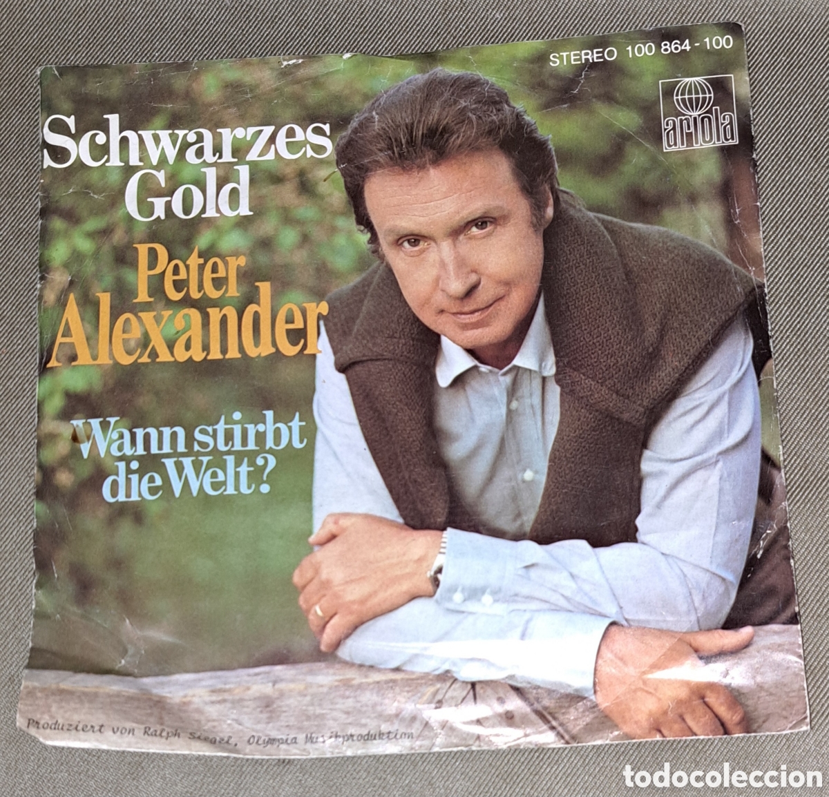 Discos de vinilo: CD PETER ALEXANDER, SCHWARZES GOLD, 1979 - Foto 1