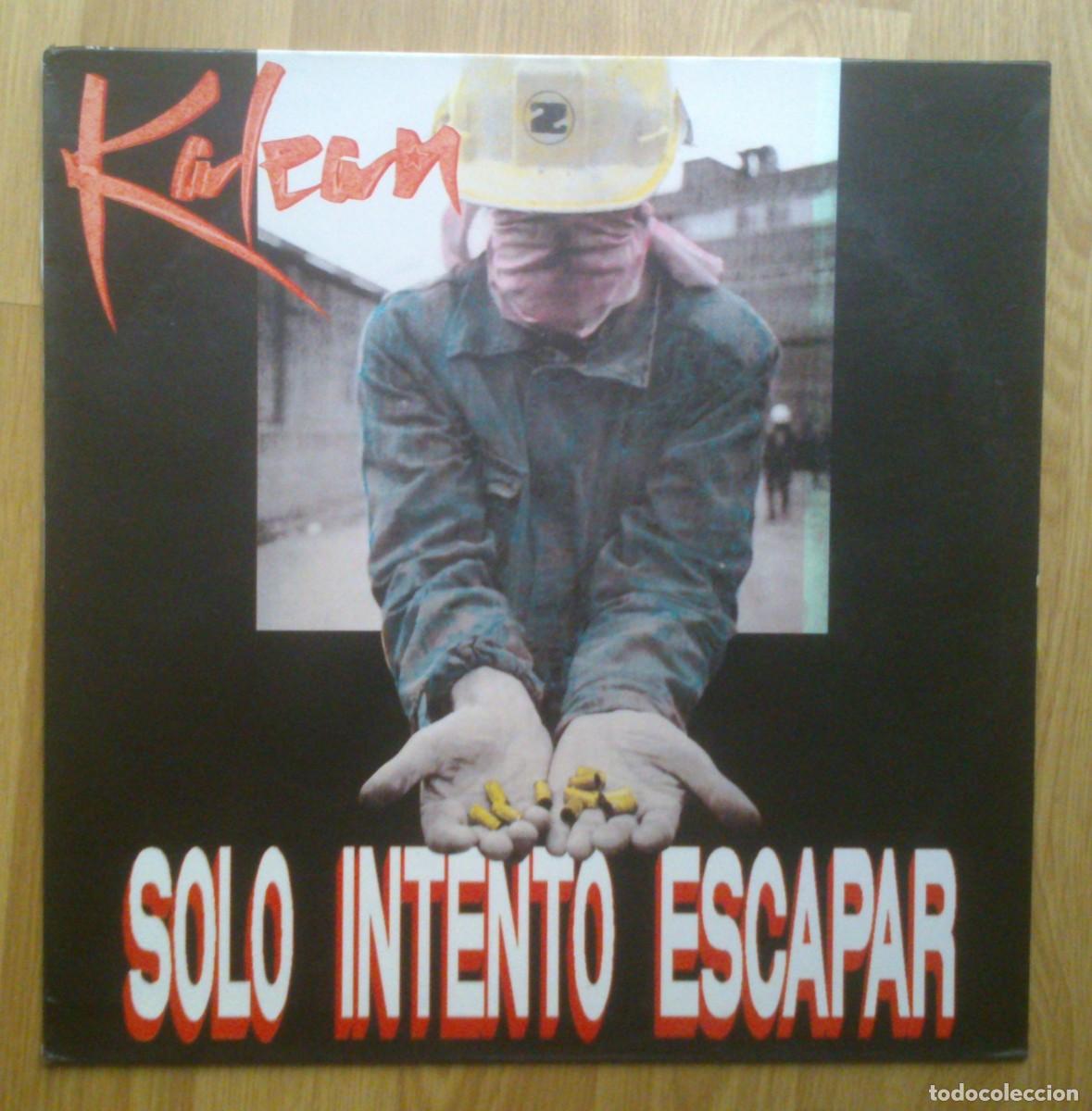 Discos de vinilo: KALEAN SOLO INTENTO ESCAPAR - Foto 1