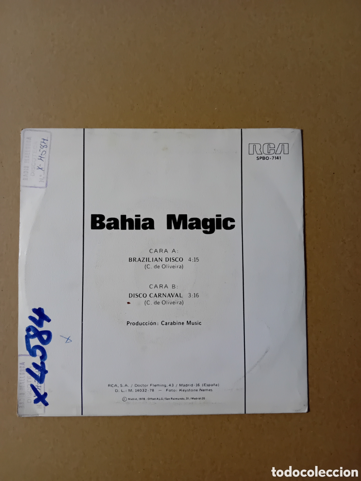 Discos de vinilo: BAHIA MAGIC. BRAZILIAN DISCO - Foto 2