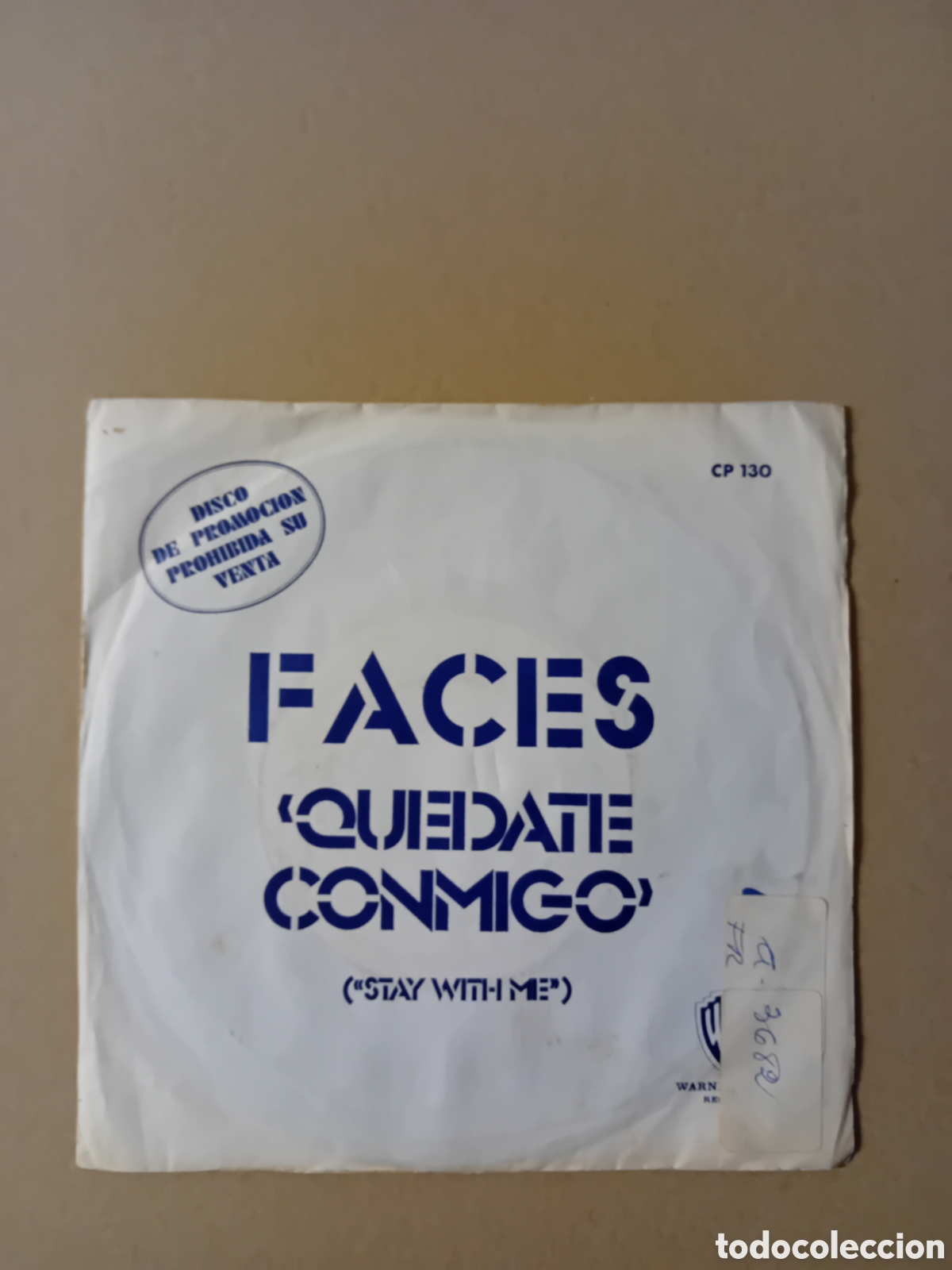 Discos de vinilo: FACES. QUEDATE CONMIGO. STAY WITH ME - Foto 1