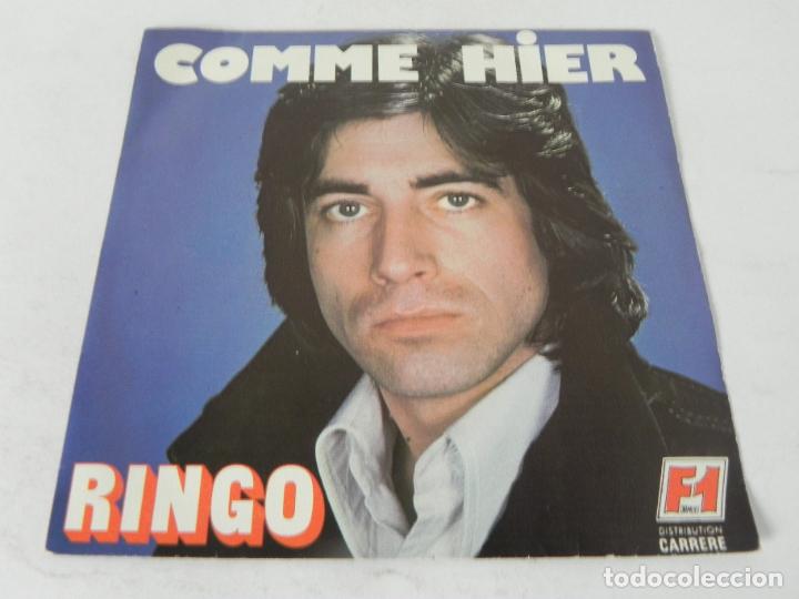 Discos de vinilo: SINGLE RINGO (COMME HIER) CARRERE-1976 (MADE IN FRANCIA)