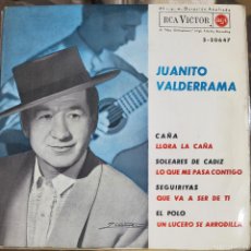 Dischi in vinile: JUANITO VALDERRAMA EP SELLO RCA VICTOR EDITADO EN ESPAÑA AÑO 1963...