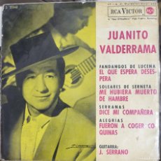 Dischi in vinile: JUANITO VALDERRAMA EP SELLO RCA VICTOR EDITADO EN ESPAÑA AÑO 1962...