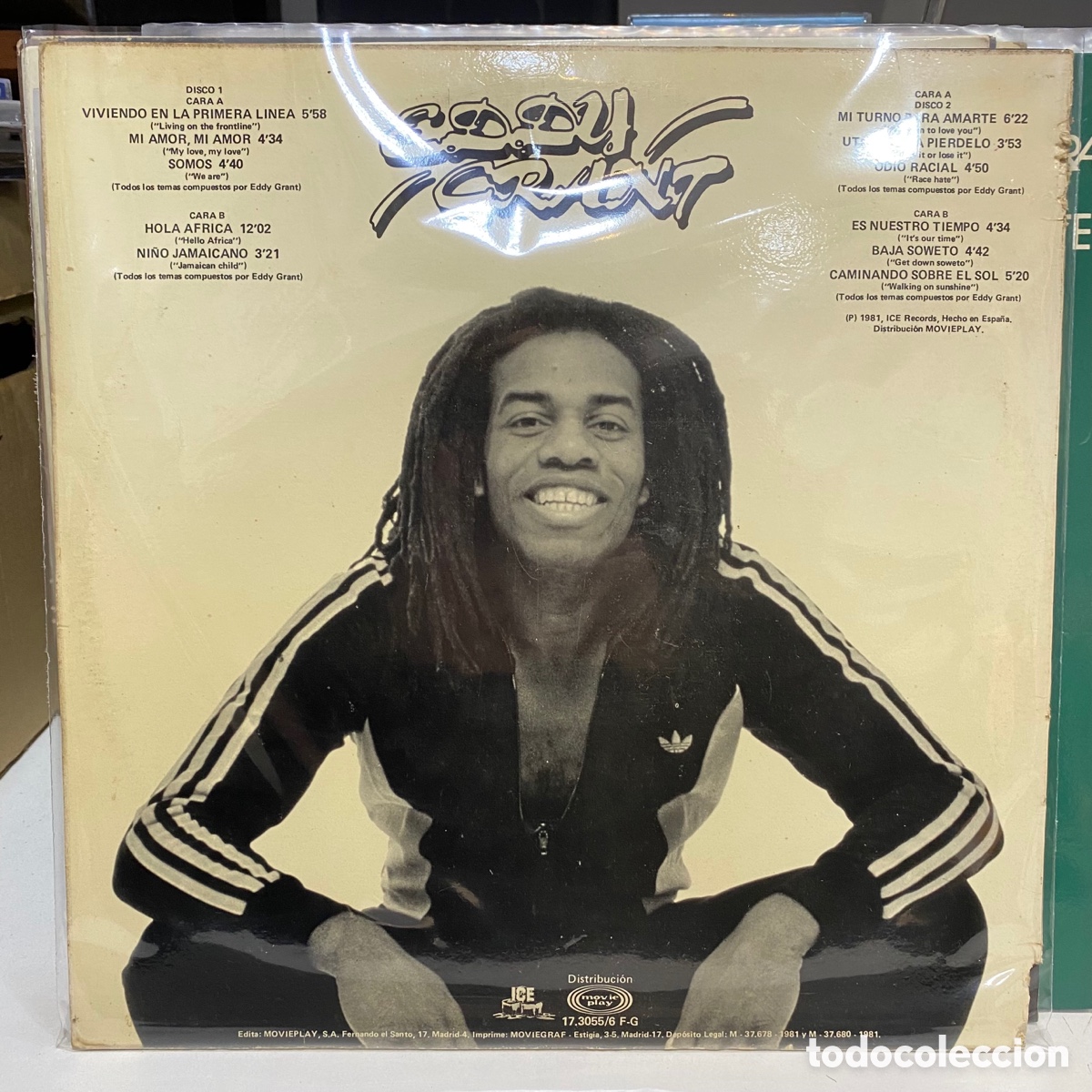 Discos de vinilo: Eddy Grant - Eddy Grant (2xLP, Album) - Foto 2
