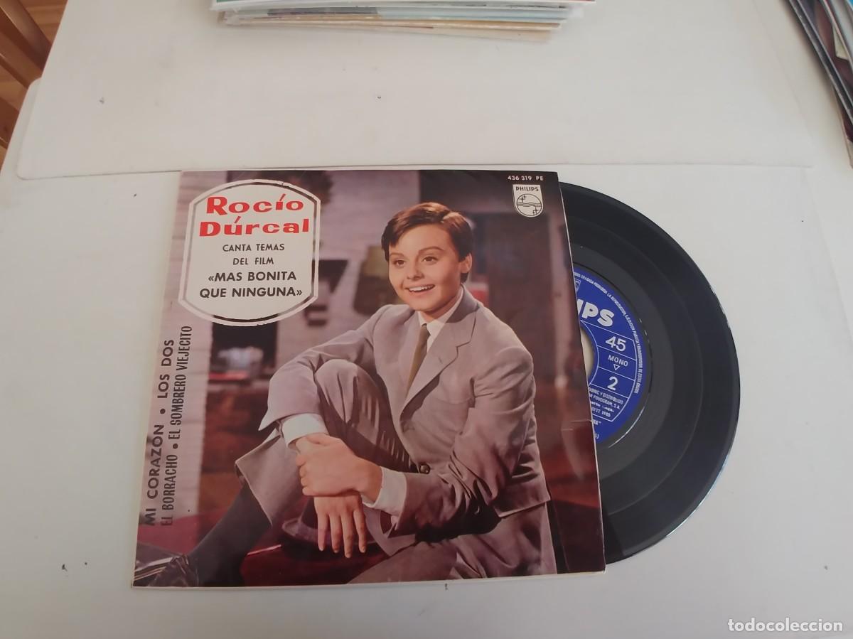 Discos de vinilo: ROCIO DURCAL-EP MI CORAZON +3-BUEN ESTADO - Foto 1