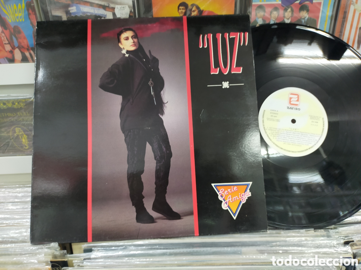 Discos de vinilo: Luz Casal LP 1989 escuchado - Foto 1