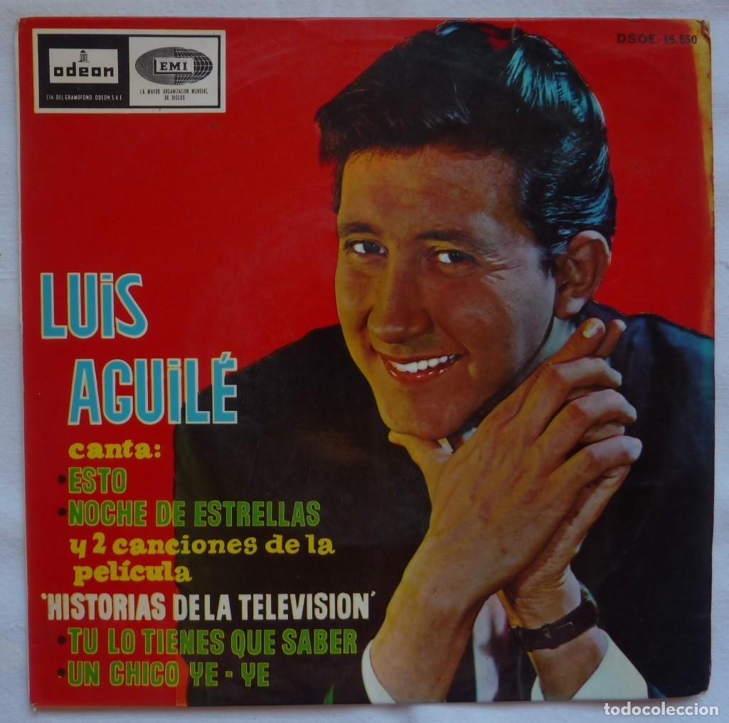 Discos de vinilo: LUIS AGUILE // ESTO+3 // 1965// EP - Foto 1
