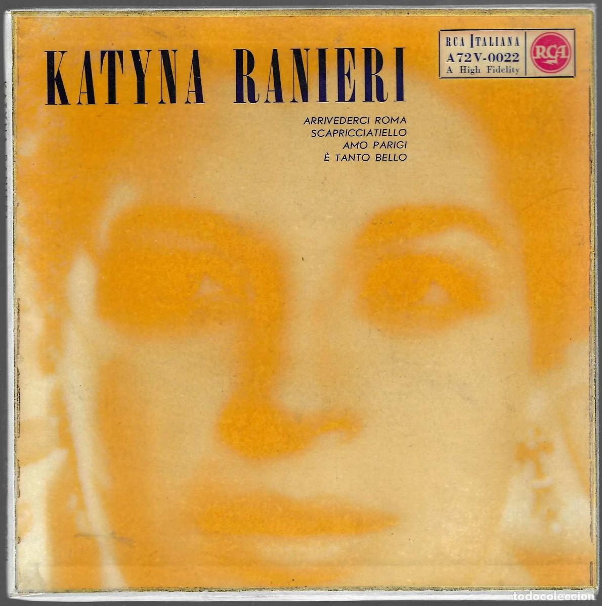 Discos de vinilo: KATYNA RANIERI -- ARRIVERDERCI ROMA ... - Foto 1