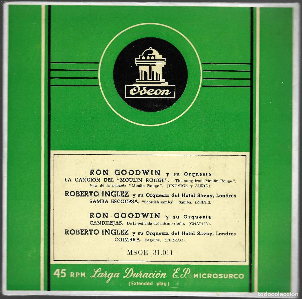 Discos de vinilo: RON GOODWIN Y SU ORQUESTA - Foto 1